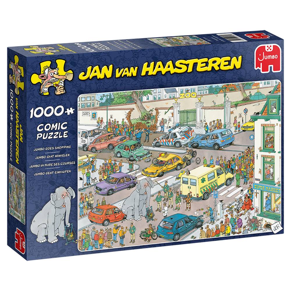 Jan van Haasteren Jumbo geht Einkaufen 1000 Teile Puzzle