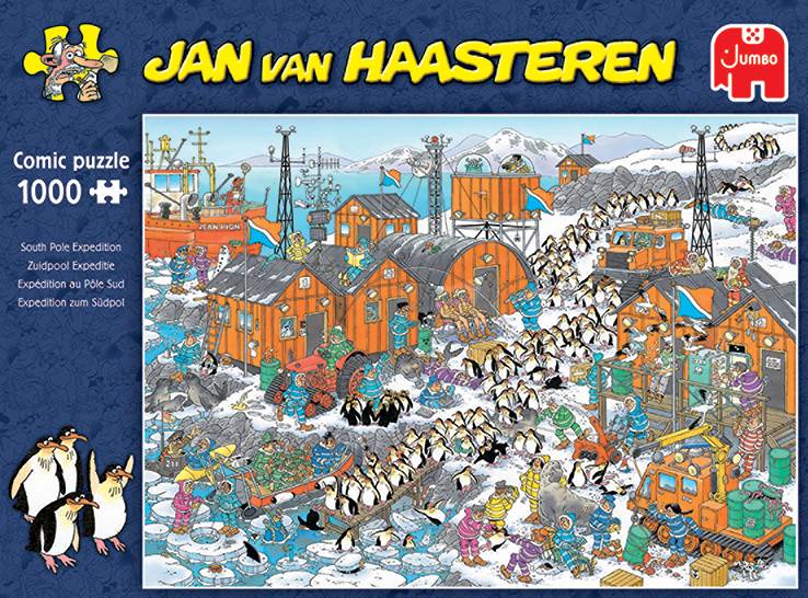 JUMBO 20038 Jan van Haasteren Expedition zum Südpol 1000 Teile Puzzle
