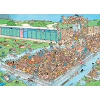 Jumbo Spiele 20039 Jan van Haasteren ab in den Pool 1000 Teile Puzzle Jumbo Spiele 20039 Jan van Haasteren ab in den Pool 1000 Teile Puzzle