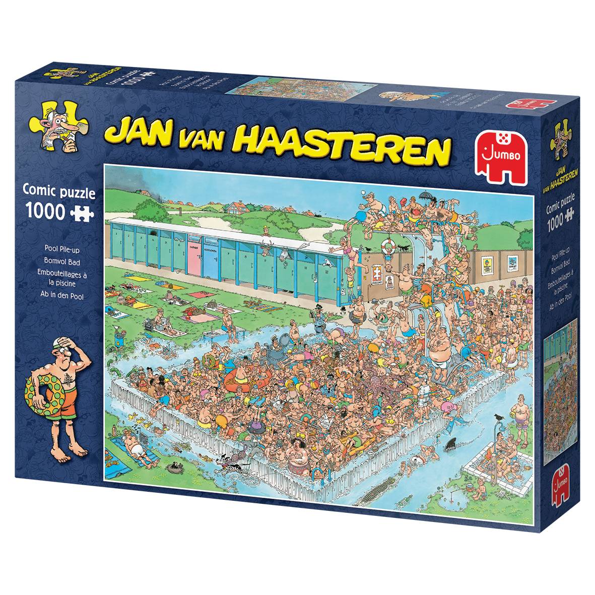 Jumbo Spiele 20039 Jan van Haasteren ab in den Pool 1000 Teile Puzzle
