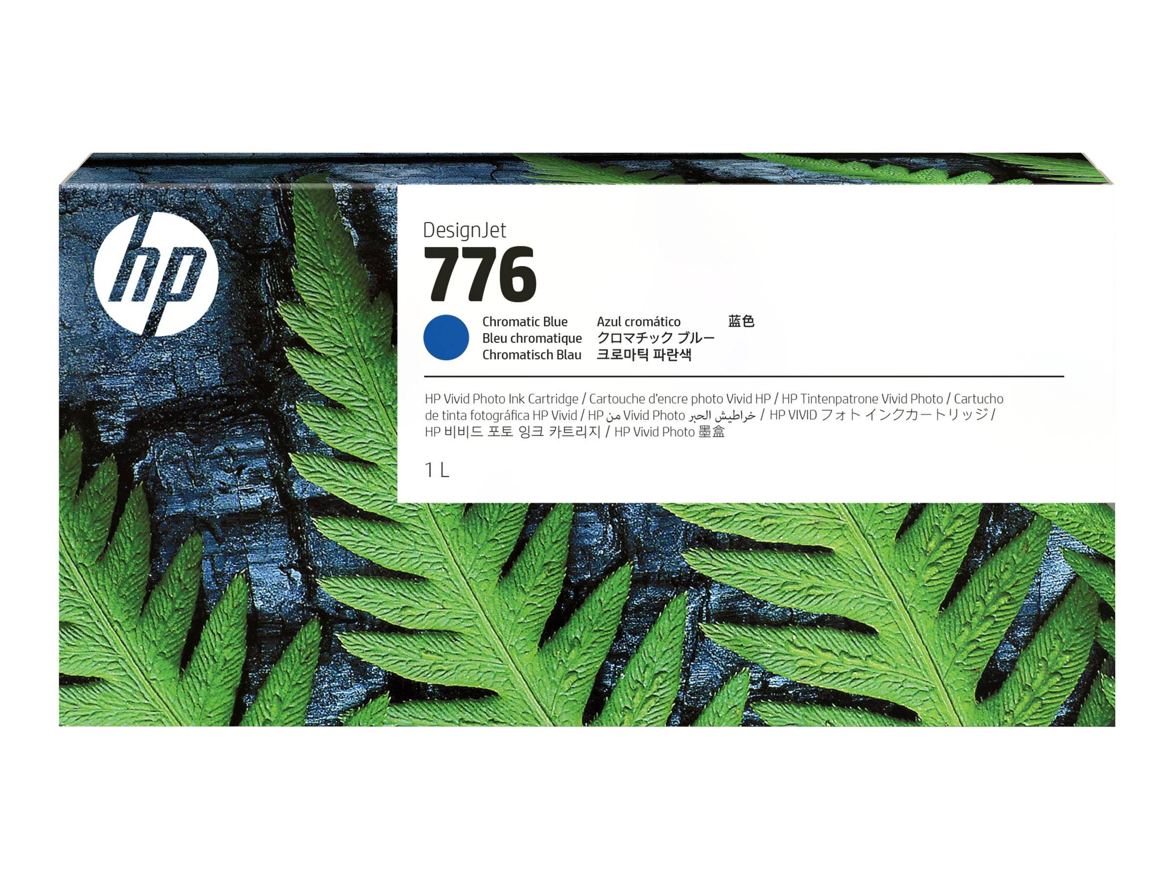 HP 776 - 1 L - mit hoher Kapazität - Chromatic Blue - original - DesignJet - Tin