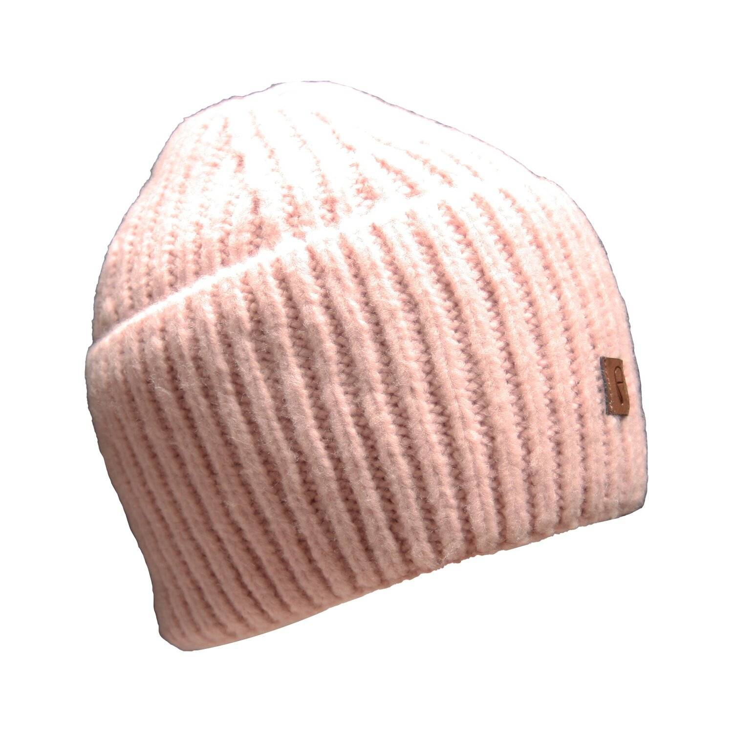 Faera Wintermütze weicher Warmer Grobstrick Beanie Mütze Strickmütze Herren Damen Unisex 78 Rosa