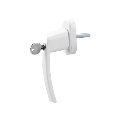 10 Stück Fenstergriffe abschließbar mit 2 Schlüsseln in weiß OLYMPIA 10 Stück Fenstergriffe abschließbar mit 2 Schlüsseln in weiß OLYMPIA