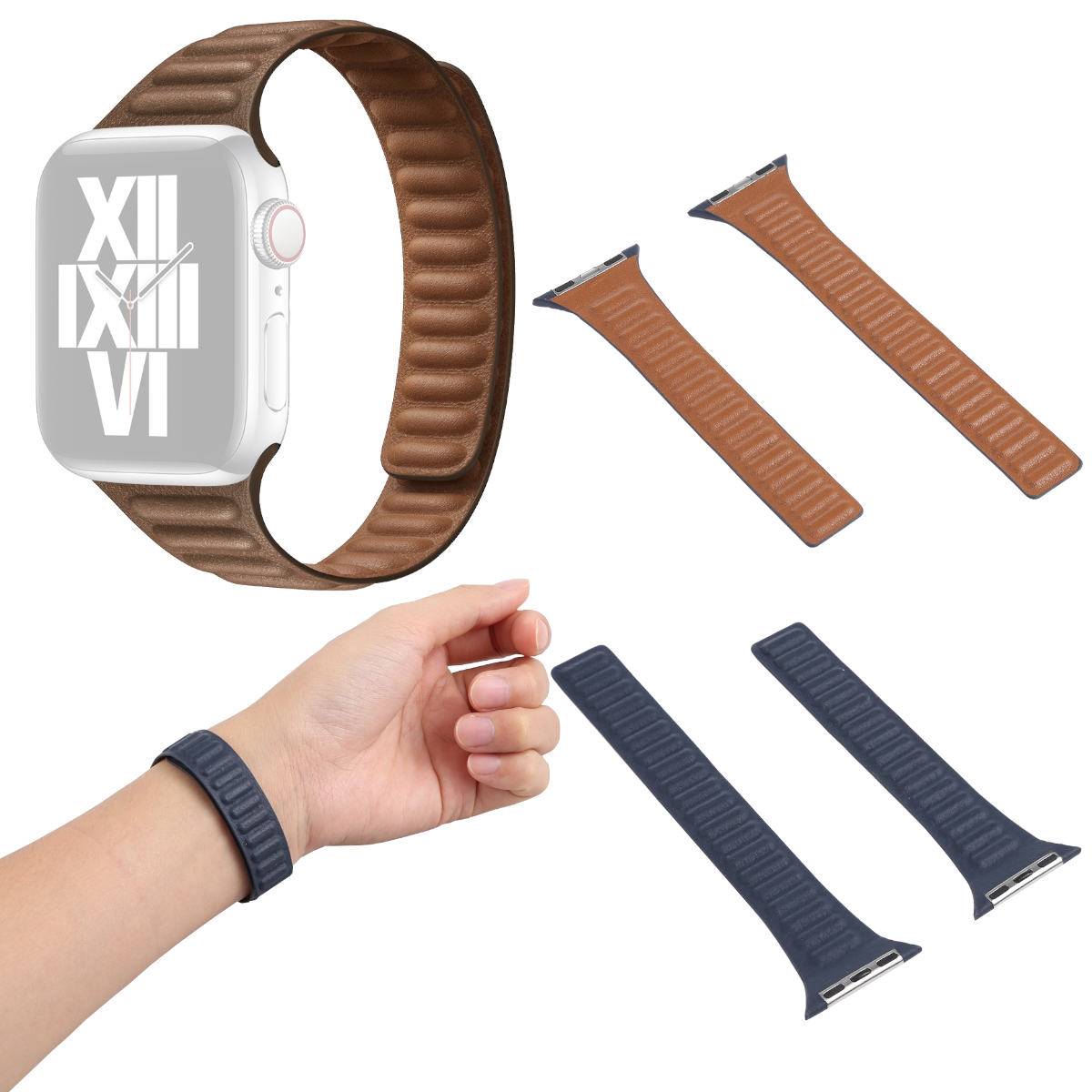 Für Apple Watch 10 42mm / 9 8 7 41 6 SE 5 4 40mm Magnetisches Armband