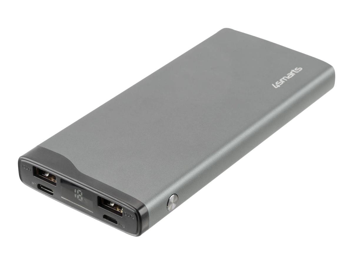 4smarts VoltHub Pro - Select Edition - Powerbank - 10000 mAh - 37 Wh - 22.5 Watt - 5 A - Huawei Fast Charge, PD 2.0, PD