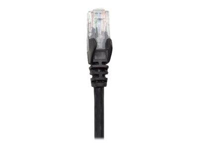 Intellinet Network Patch Cable, Cat5e, 1.5m, Black, CCA, SF/UTP, PVC, RJ45, Gold Plated Contacts, Snagless, Booted, Poly