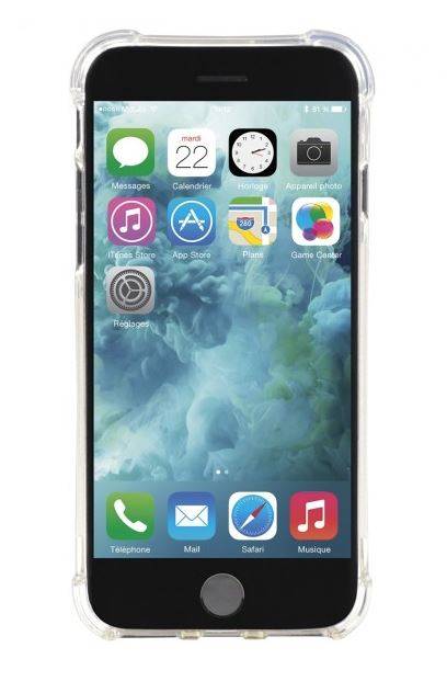 Mobilis R-Series - Hintere Abdeckung für Mobiltelefon - durchsichtig - für Apple iPhone 7, 8, SE (2. Generation)