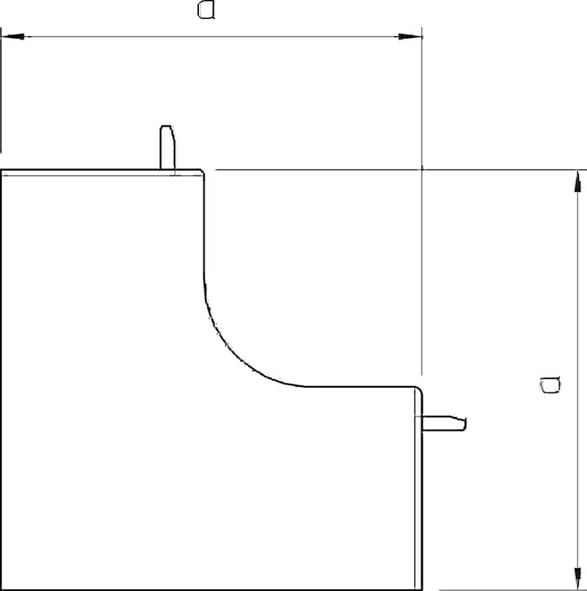 OBO Bettermann Inneneckhaube WDK HI40060RW