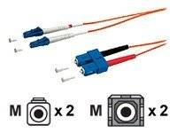 equip - Patch-Kabel - LC Multi-Mode (M) zu SC multi-mode (M)