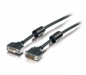 Equip DualLink - DVI-Verlängerungskabel - DVI-D (M) - zu DVI-D (W) - 3 m - gefor