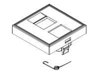 equip - Gehäuse mit modularen Einsätzen - 1 Anschluss