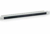 equip - Rack-Bürstenleiste - Hellgrau, RAL 7035 - 1U - 48.3 cm (19"")