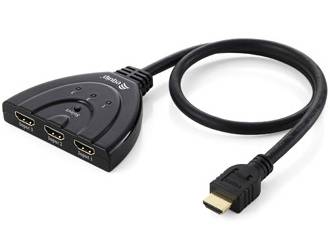 Equip HDMI Switch - Video/Audio-Schalter - 3 x HDMI