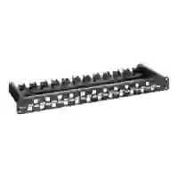 equip Patch Panel - Blindabdeckung - Schwarz, RAL 9011 - 1U - 48.3 cm (19") equip Patch Panel - Blindabdeckung - Schwarz, RAL 9011 - 1U - 48.3 cm (19")