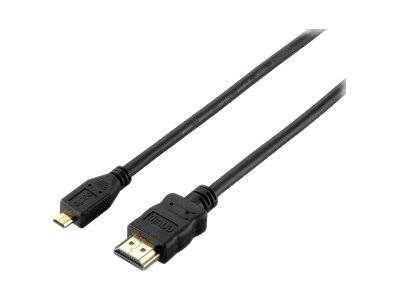 equip High Speed - HDMI-Kabel mit Ethernet - HDMI männlich zu 19 pin micro HDMI Type D männlich