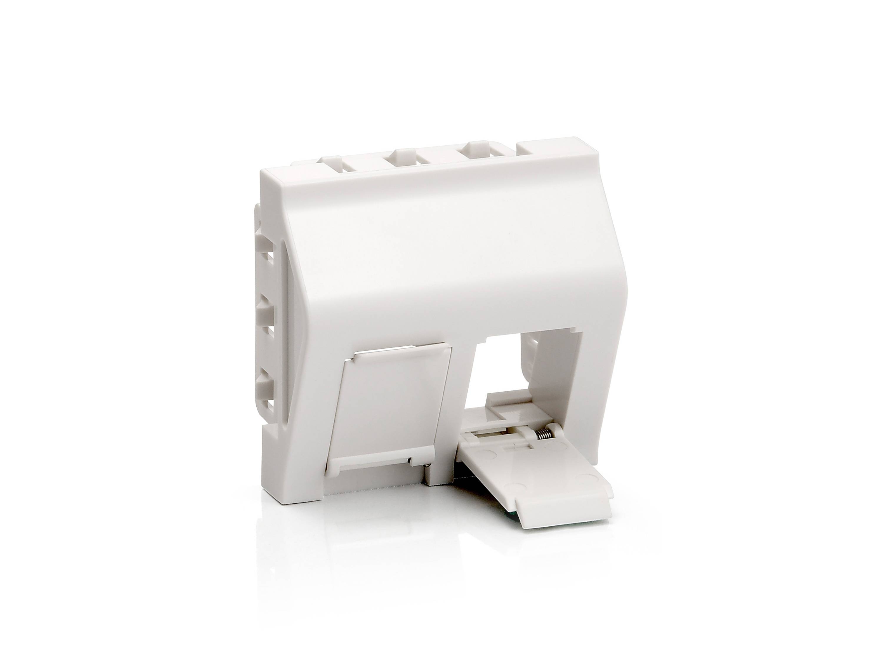 equip - Gehäuse mit modularen Einsätzen - 2 Ports
