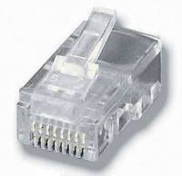 equip Pro - Netzwerkanschluss - RJ-45 (M) - ungeschirmt - CAT 6 (Packung mit 100)