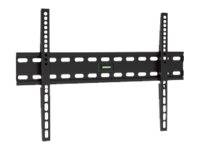 Equip Life Slim - Befestigungskit (Wandmontagehalterung) für Flachbildschirm - kaltgewalzter Stahl - Schwarz - Bildschirmgröße: 94-178 cm (37"-70")