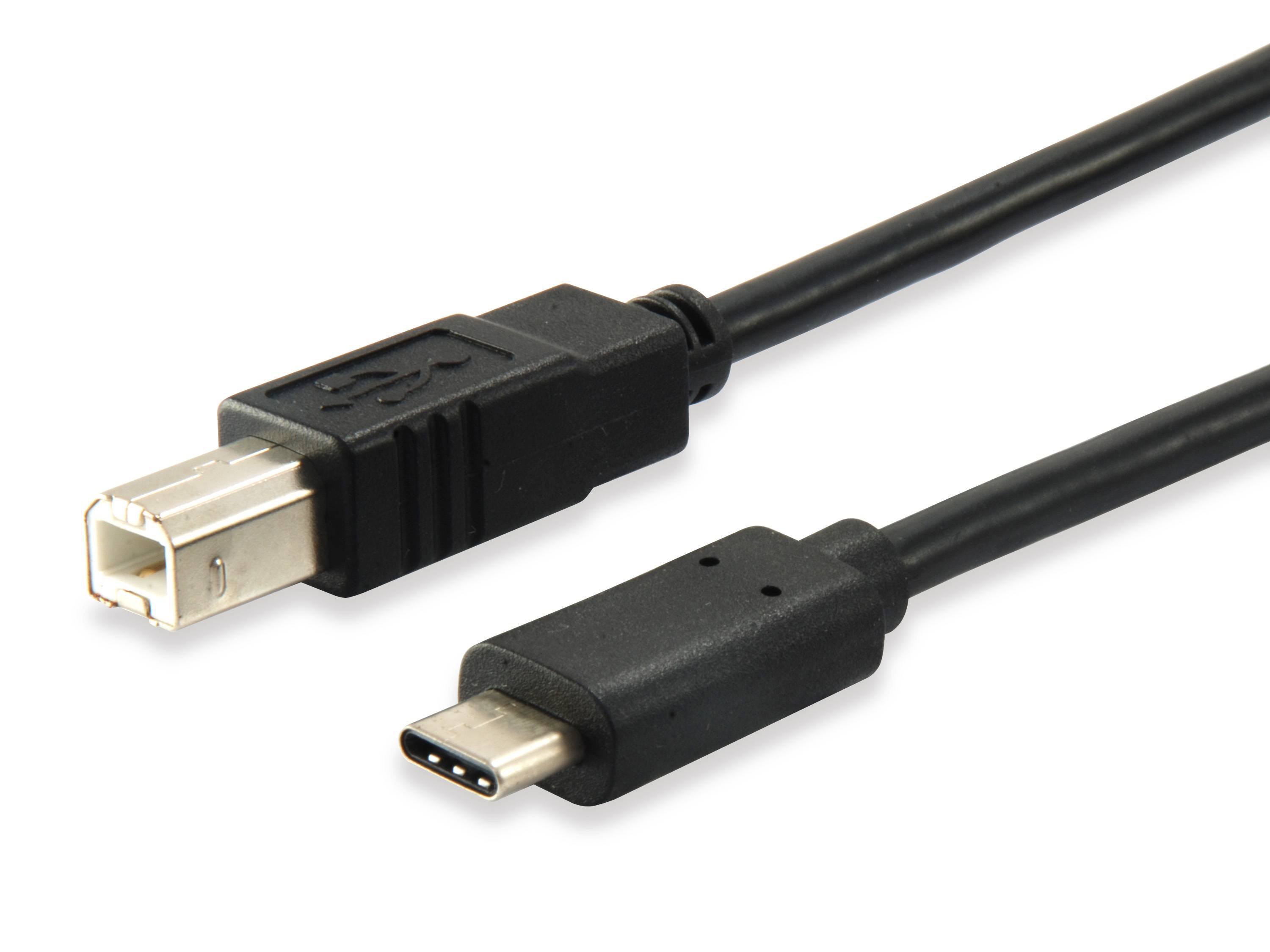 Equip - USB-Kabel - USB Typ B (M) bis USB-C (M)