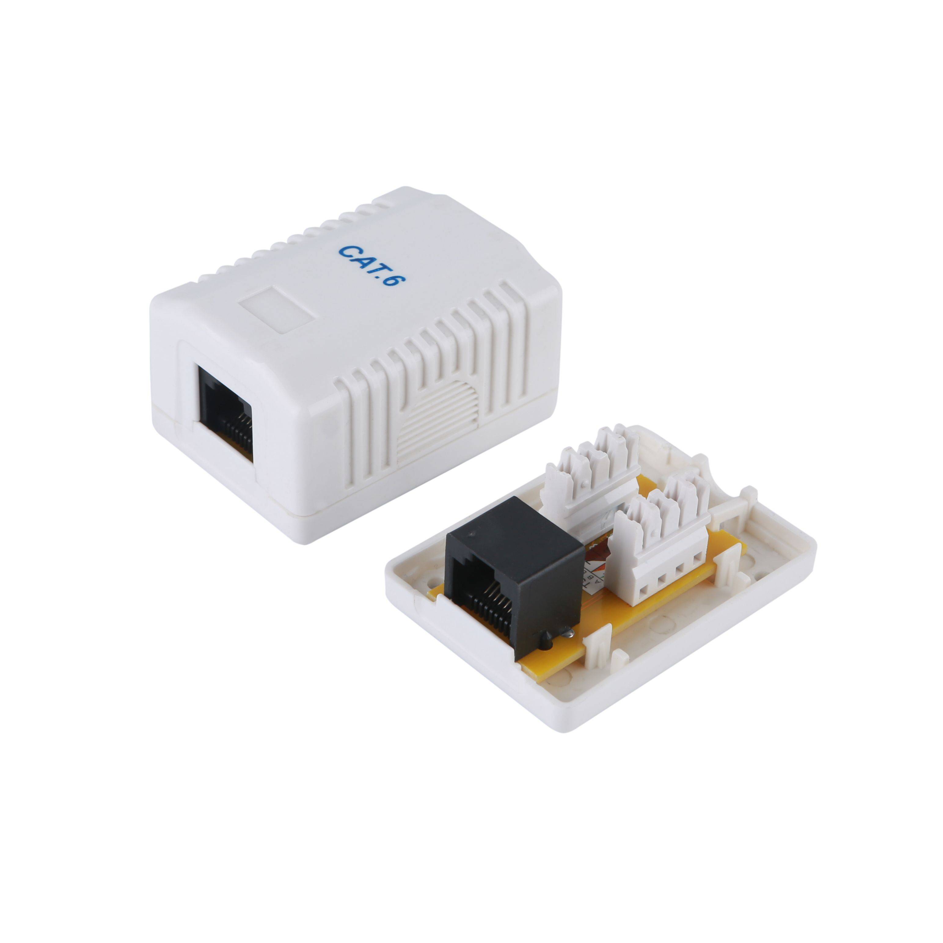 Equip 1-Port Cat.6 Aufputzgehäuse - 39 mm - 29,5 mm - 54 mm - 27 g - 100 mm - 30 mm