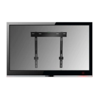 Equip Pro Fixed TV Wall Mount Bracket - Klammer - für Flachbildschirm - Stahl - pulverbeschichtet schwarz - Bildschirmgr Equip Pro Fixed TV Wall Mount Bracket - Klammer - für Flachbildschirm - Stahl - pulverbeschichtet schwarz - Bildschirmgr
