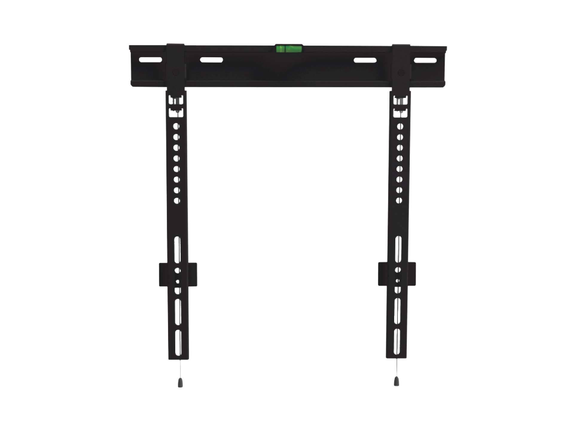 Equip Pro Fixed TV Wall Mount Bracket - Klammer - für Flachbildschirm - Stahl - pulverbeschichtet schwarz - Bildschirmgr