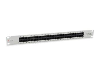 equip Pro ISDN - Patch Panel - RJ-45 X 50 - Hellgrau - 1U - 48.3 cm (19")