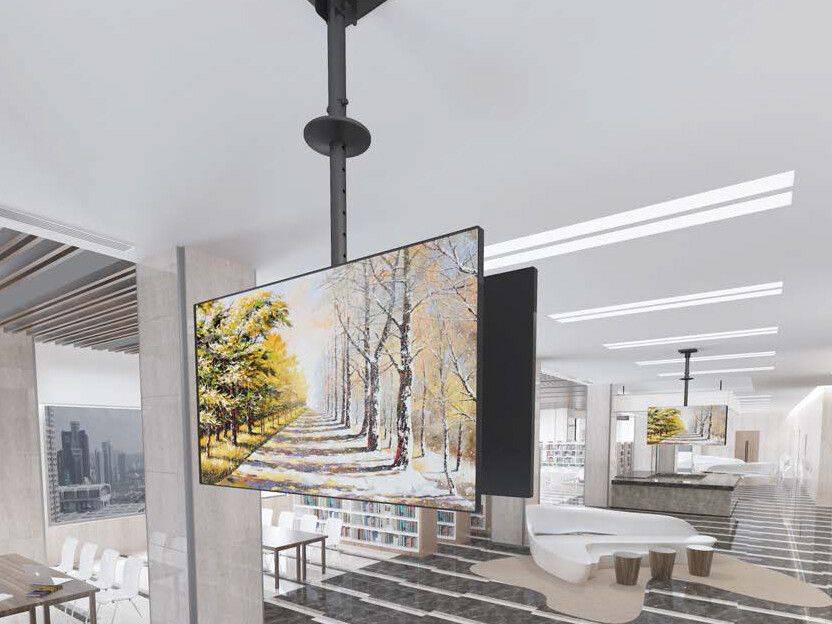 Equip Pro - Klammer - für 2 LCD-/Plasma-Konsolen - Stahl - Schwarz - Bildschirmgröße: 81.3-165.1 cm (32"-65")