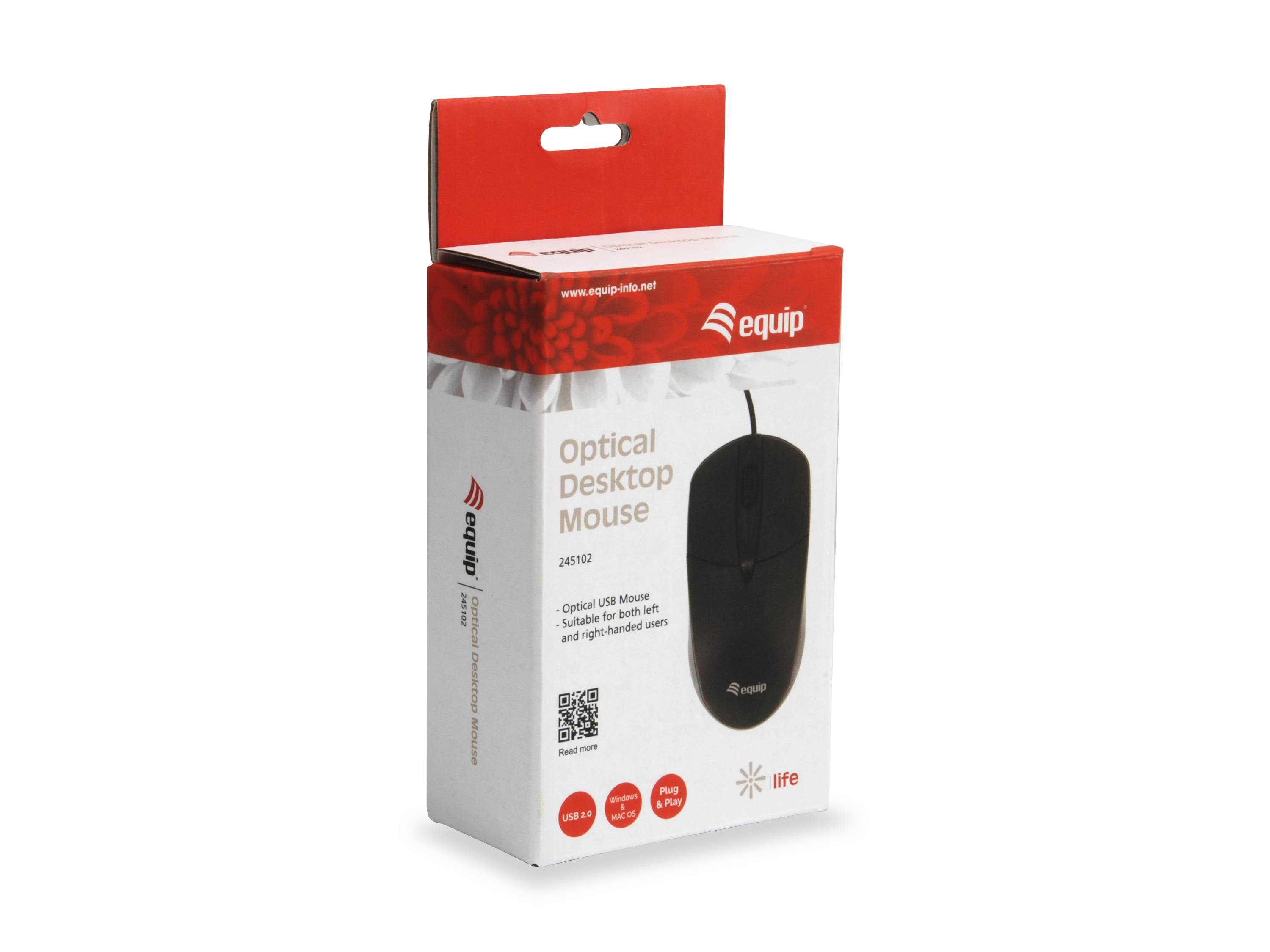 equip life - Maus - ergonomisch - rechts- und linkshändig