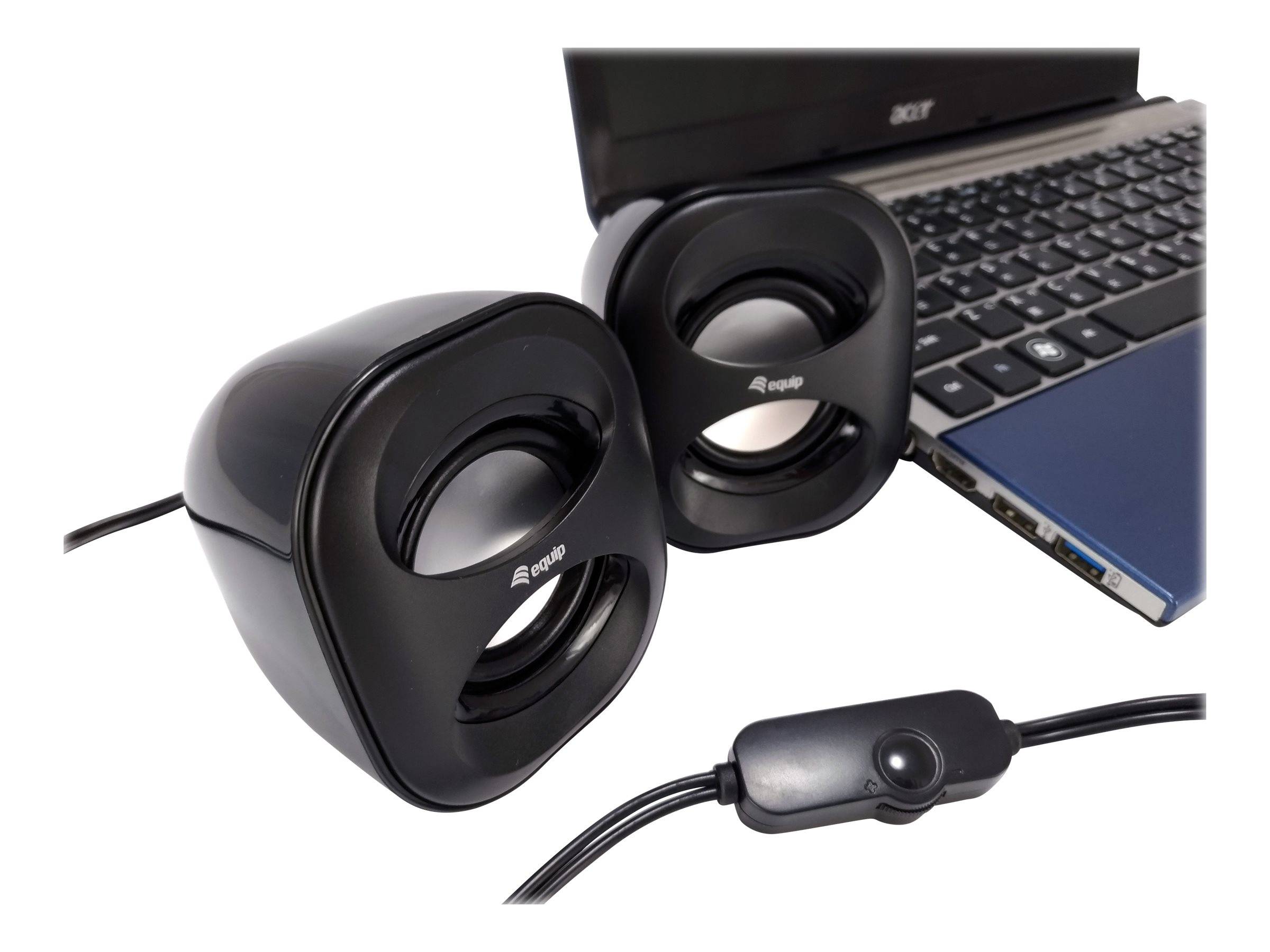 equip Mini USB - Lautsprecher - für PC - 3 Watt