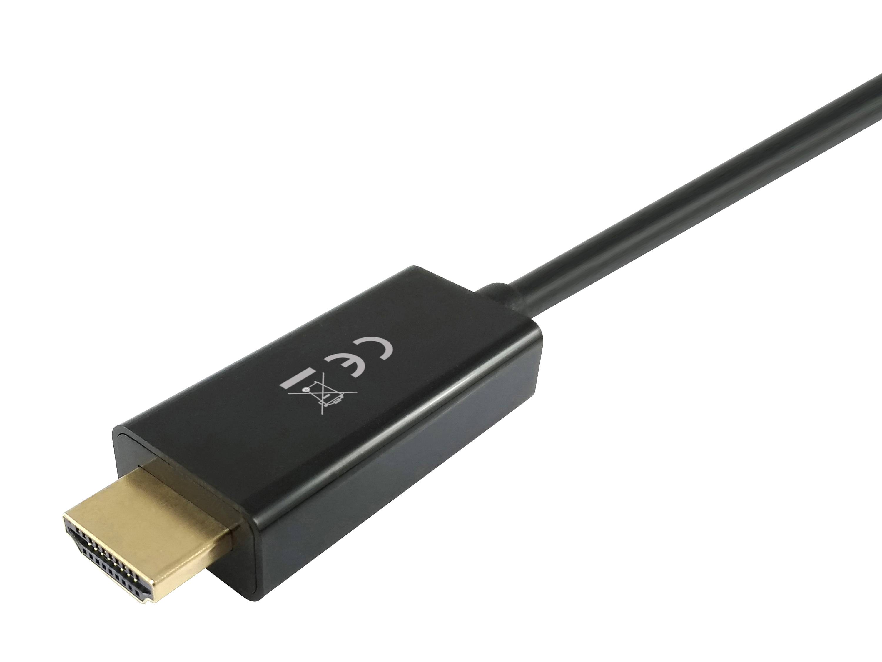 Equip Life - Adapterkabel - DisplayPort männlich bis HDMI männlich