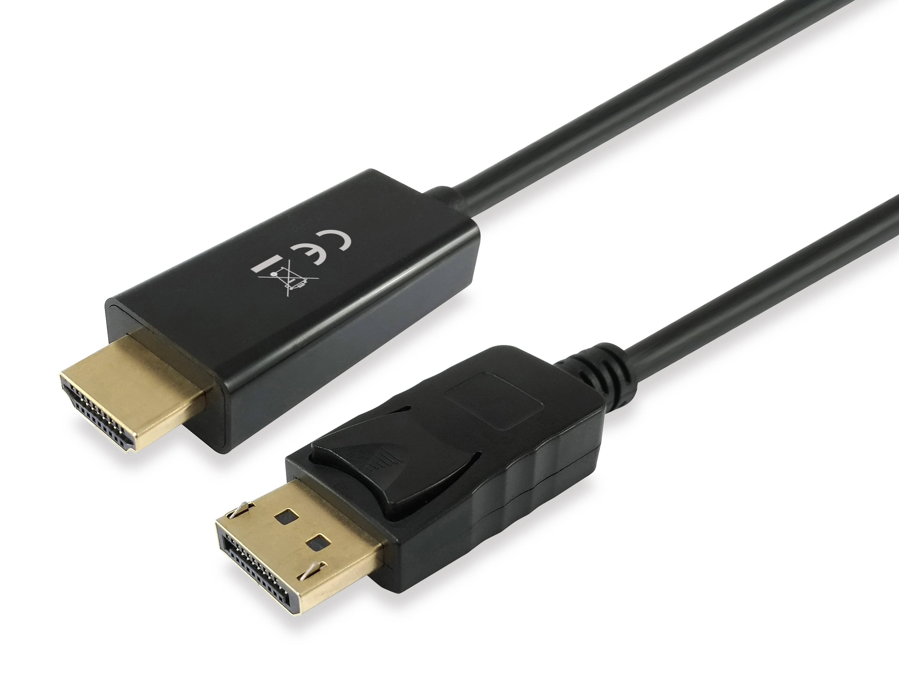 Equip Life - Adapterkabel - DisplayPort männlich bis HDMI männlich