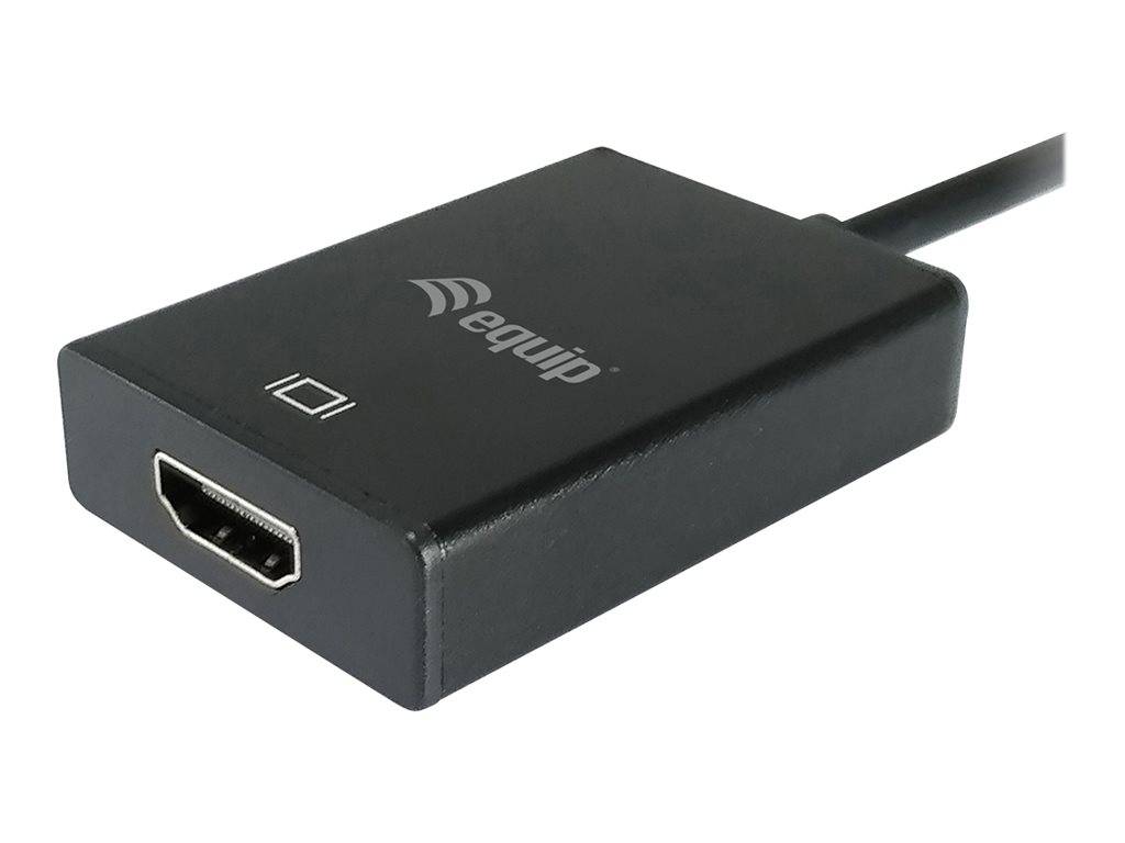 Equip Life - Videoadapter - HD-15 (VGA), mini-phone stereo 3.5 mm, USB (nur Strom)