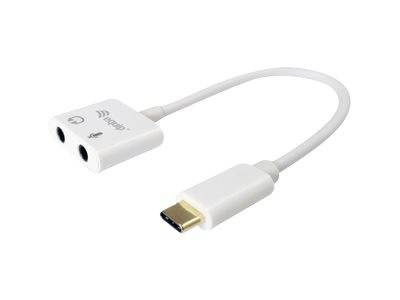 equip - Adapter USB-C auf Klinkenstecker - 24 pin USB-C männlich zu mini-phone stereo 3.5 mm weiblich