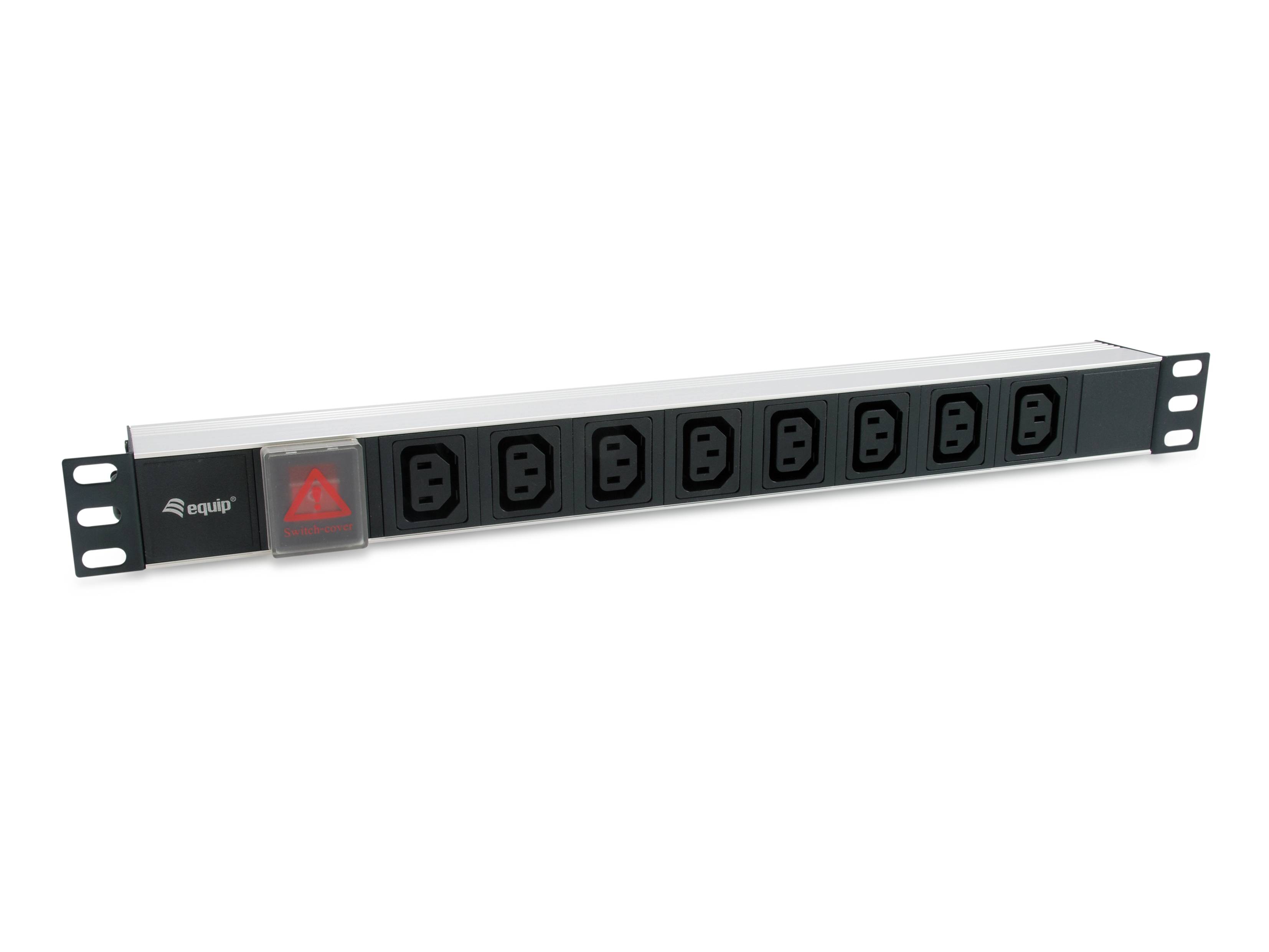 equip Pro - Stromverteilungseinheit (Rack - einbaufähig) - Wechselstrom 220-240 V - 2500 Watt - Eingabe, Eingang IEC 603