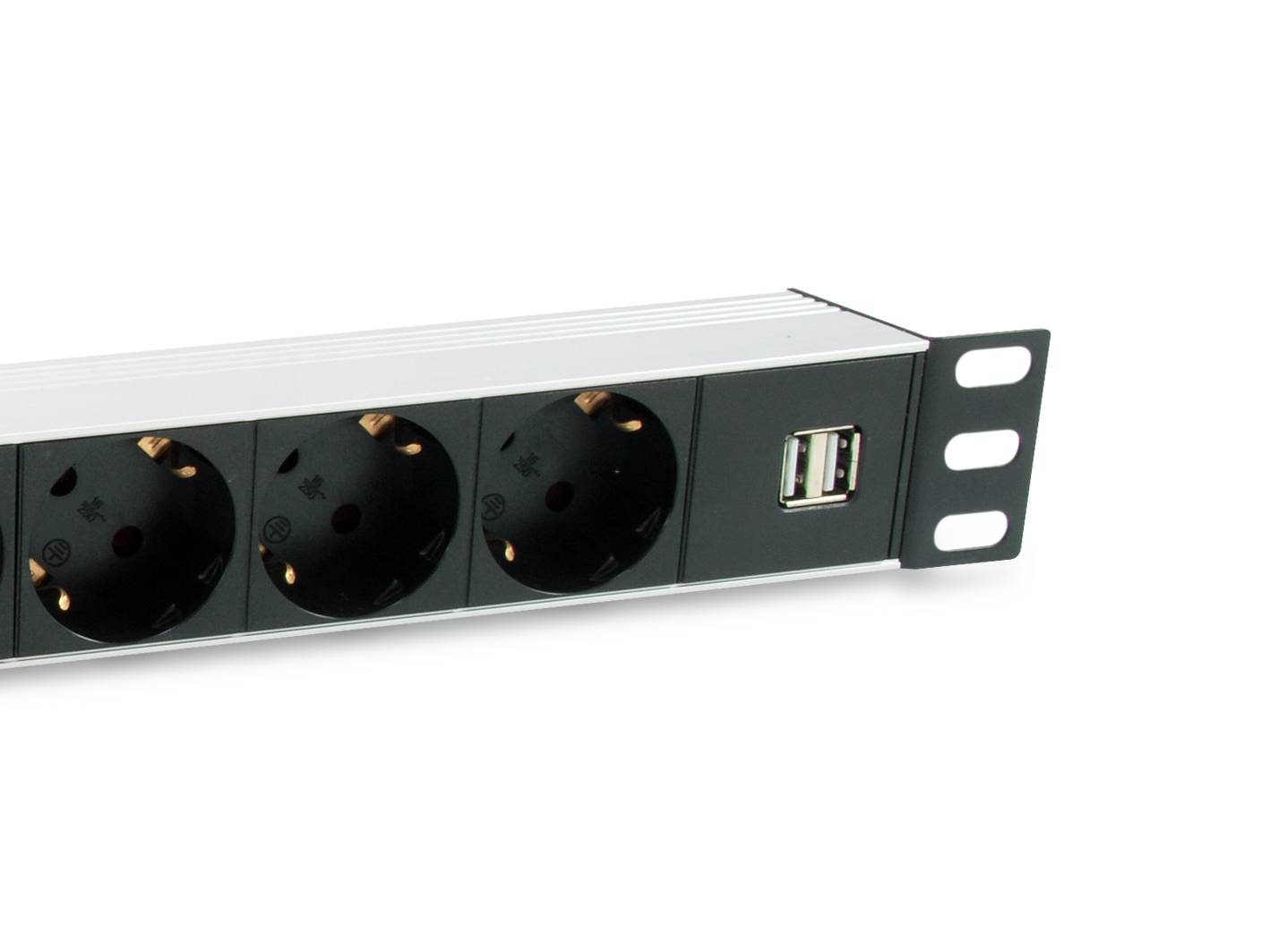 equip Pro - Stromverteilungseinheit (Rack - einbaufähig) - Wechselstrom 220-240 V - 3500 Watt - Eingabe, Eingang power C