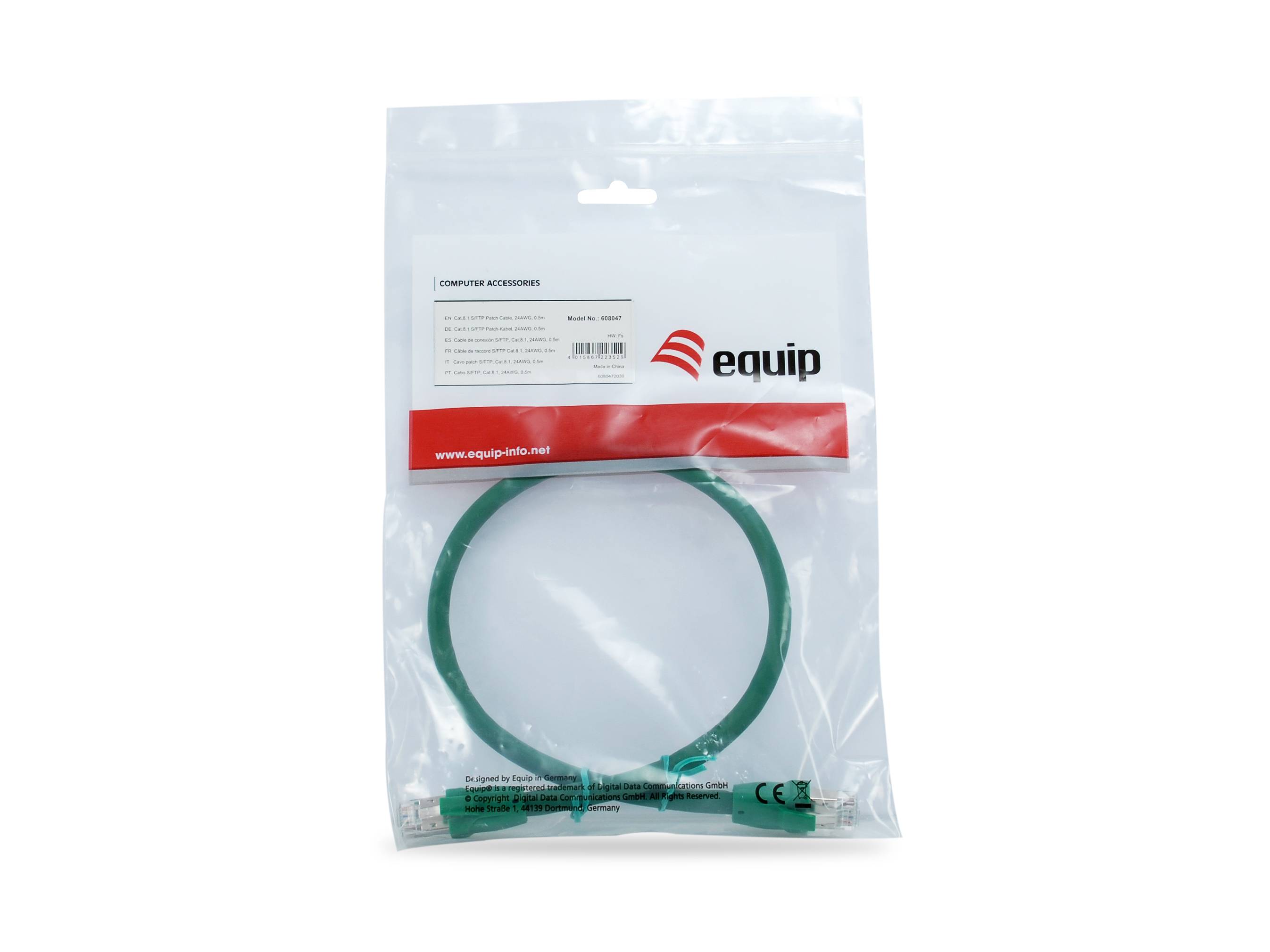 equip - Patch-Kabel - RJ-45 (M) zu RJ-45 (M)