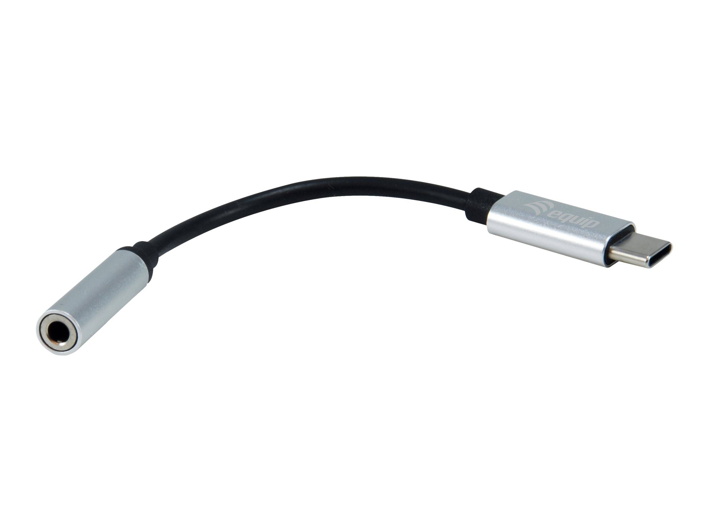 Equip Life - Audio-Adapter - 24 pin USB-C männlich zu mini-phone stereo 3.5 mm weiblich
