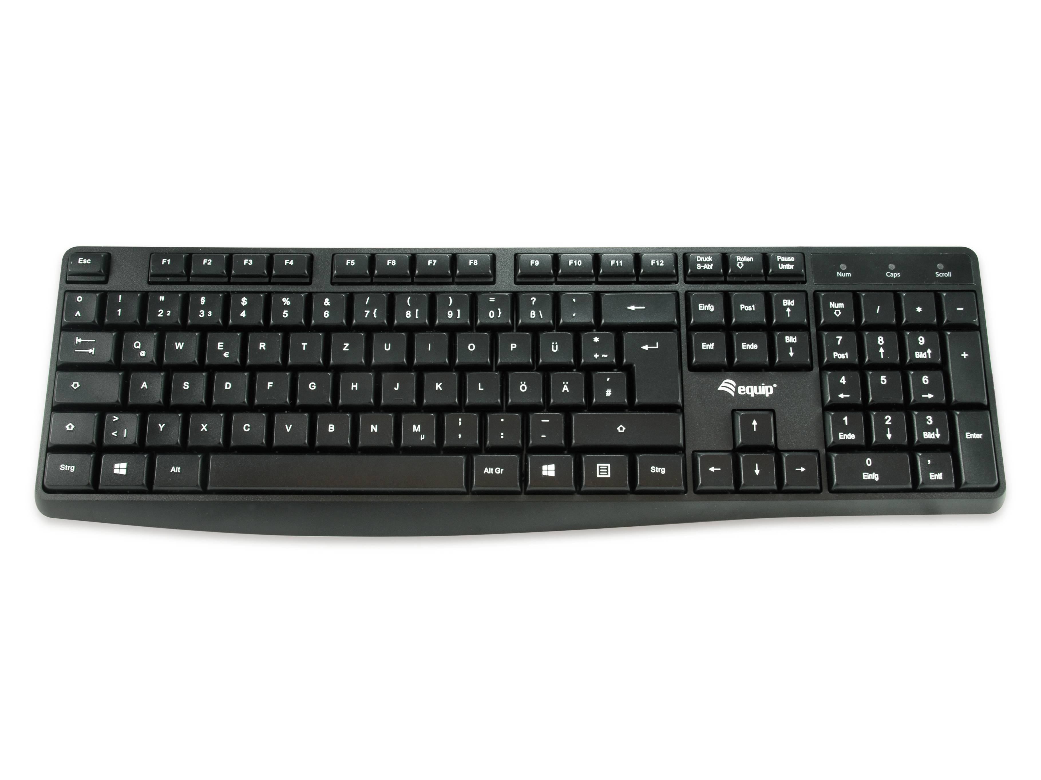 equip Life - Tastatur - USB - Deutsch