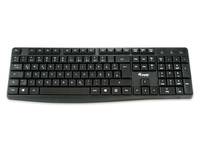 Equip Kabelgebundene USB Tastatur, Standard, USB, QWERTY, Schwarz