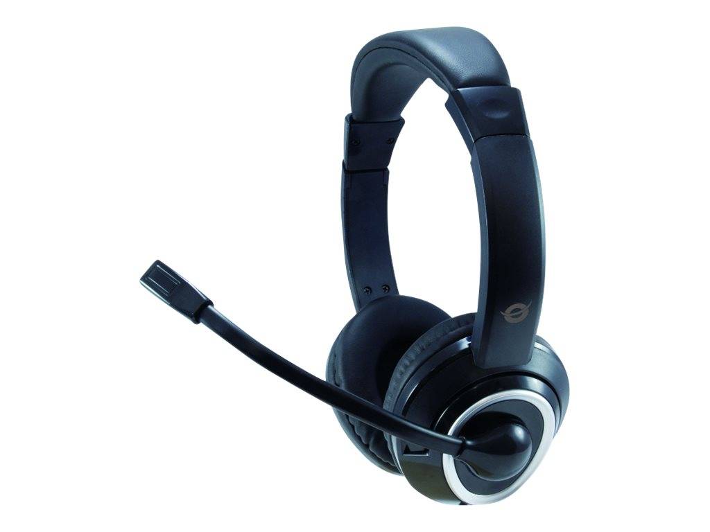 Conceptronic POLONA02BA - Headset - On-Ear - kabelgebunden