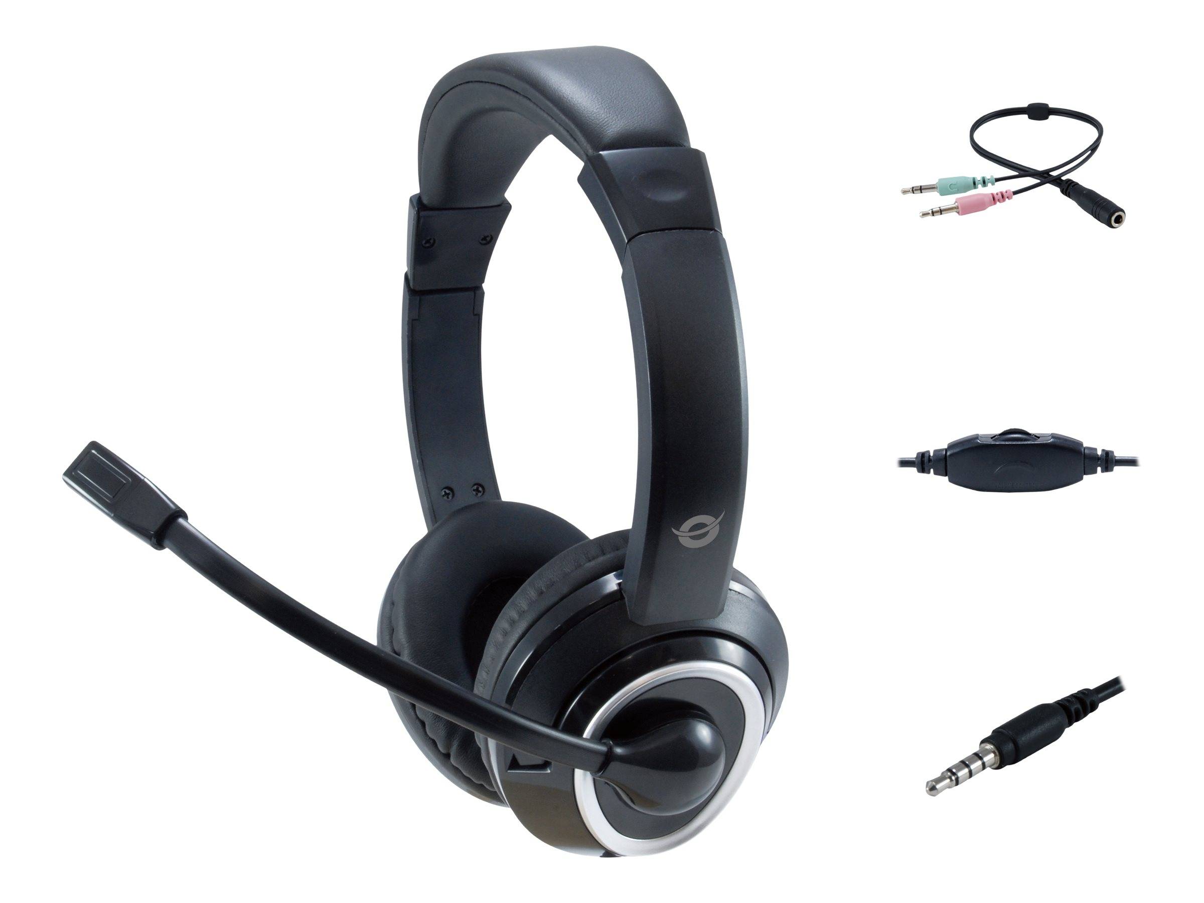 Conceptronic POLONA02BA - Headset - On-Ear - kabelgebunden