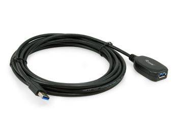 Equip 133346 - 5 m - USB A - USB A - USB 3.2 Gen 1 (3.1 Gen 1) - 5 Gbit/s - Schwarz