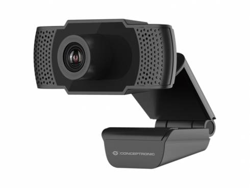 CONCEPTRONIC - Webcam AMDIS 1080P Full HD Webcam+Microphone sw