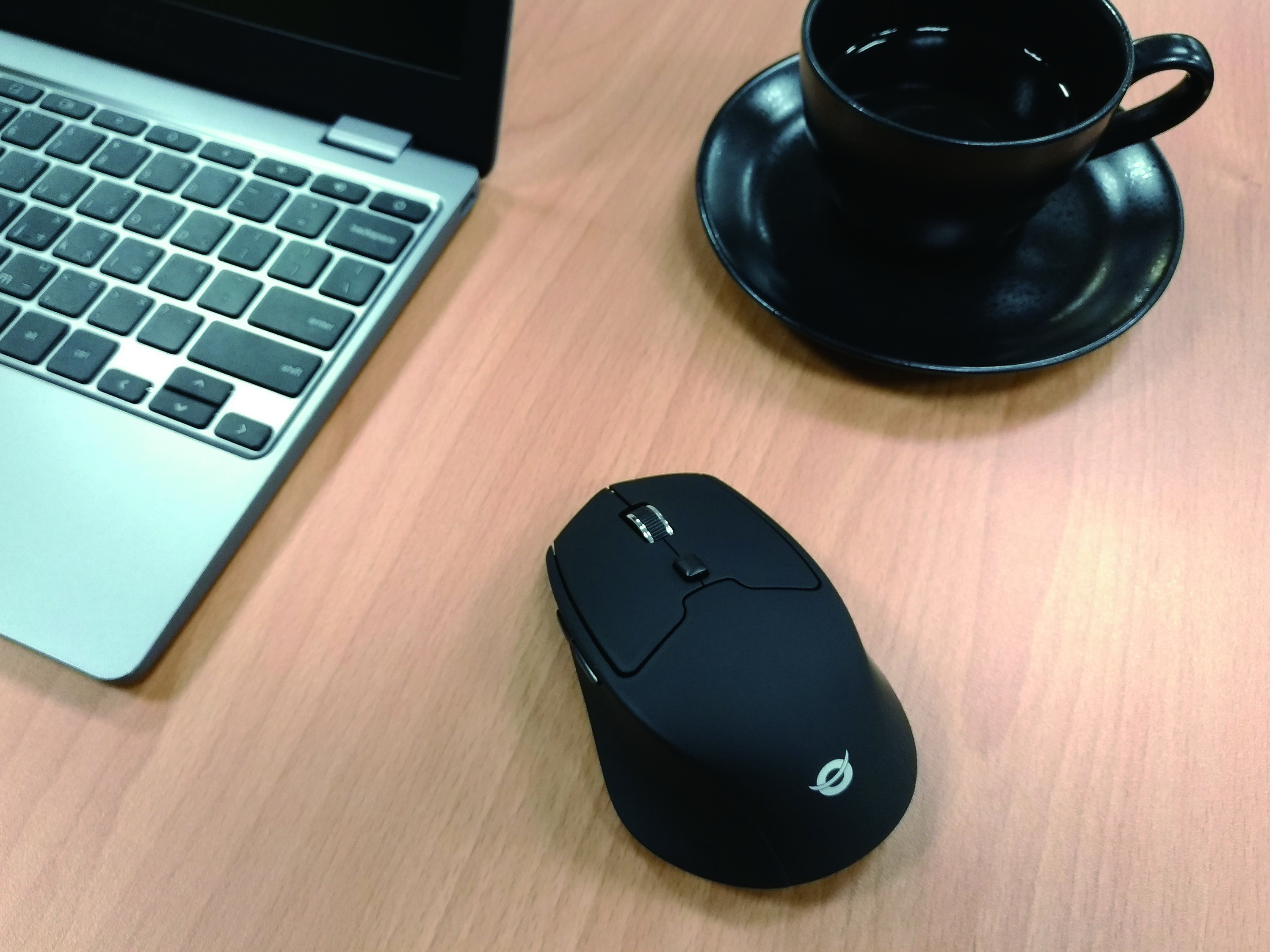 Conceptronic LORCAN02B Ergo, rechts, Optisch, Bluetooth, 1600 DPI, Schwarz