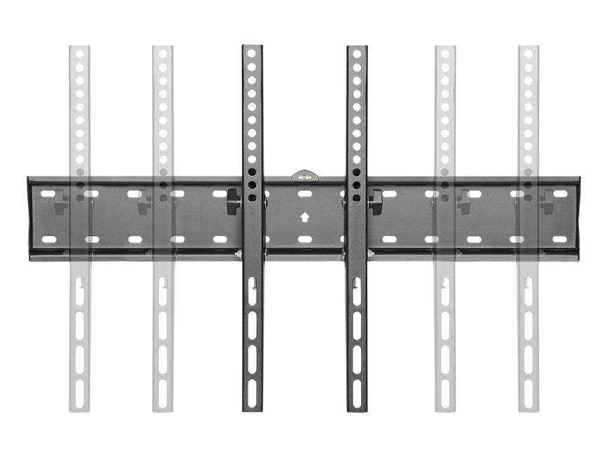 Equip Halterung - für Curved Panel/Flat Panel - Neigen - stainless steel - Schwarz (37"-75")