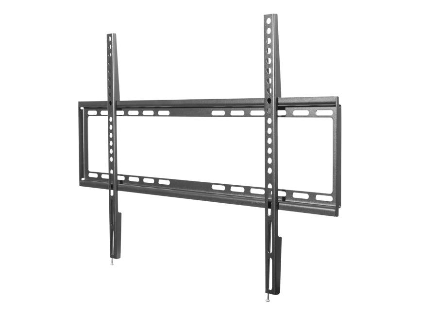 Equip Halterung - Ultra-dünn - für Curved Panel/Flat Panel - fest - stainless steel - Schwarz (37"-75")