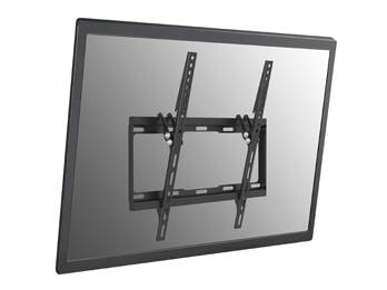 Equip Halterung - Ultra-dünn - für Curved Panel/Flat Panel - fest - stainless steel - Schwarz (37"-75")