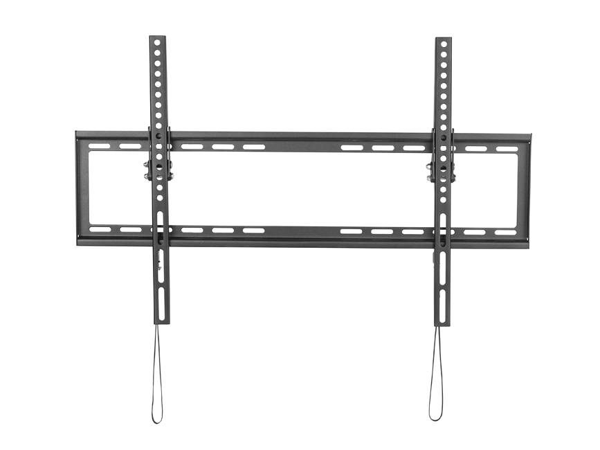 Equip Halterung - Ultra-dünn - für Curved Panel/Flat Panel - flaches Profil - stainless steel, Kunststoff - Schwarz (37"-75")