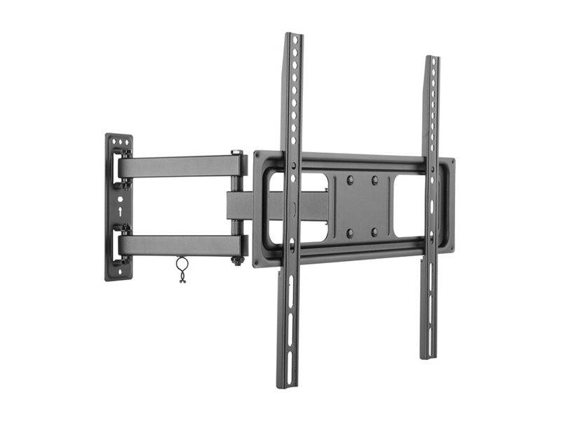 Equip Halterung - Voll beweglich - für LCD-Display / Curved LCD-Display - articulating - stainless steel - Schwarz - Bildschirmgröße: 81.3-139.7 cm